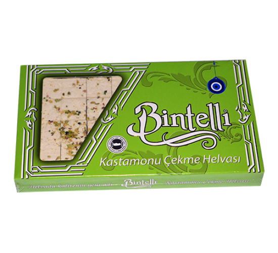 Bintelli Antep Fıstıklı Çekme Helva (V) 370 gr