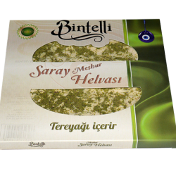 Bintelli Saray Helvası Antep Fıstıklı Çekme Helva (V) 400 gr