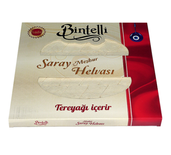 Bintelli Saray Helvası Sade Çekme Helva (V) 400 gr