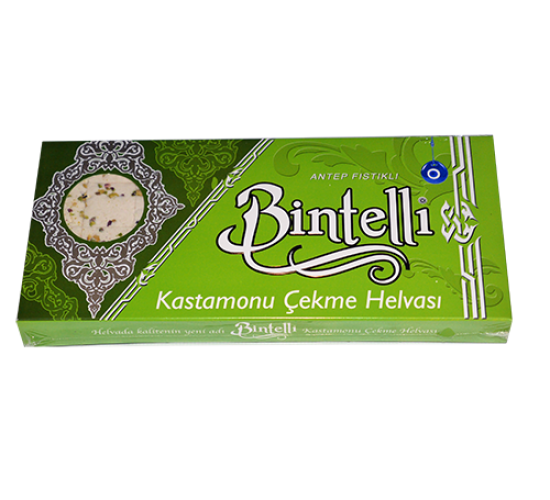 Bintelli Antep Fıstıklı Çekme Helva 610 gr