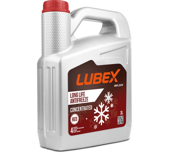 LUBEX LONG LIFE ANTIFREEZE CONCENTRATED RED 3 LİTRE