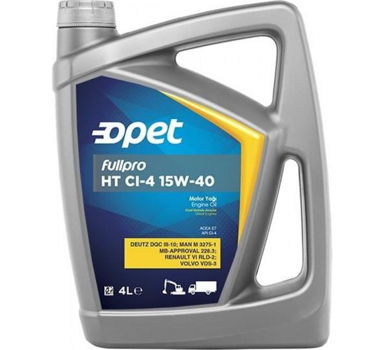 Opet HTCI-4 15W-40 Motor Yağı 4 litre